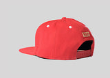 SF Khaki & Red Snapback