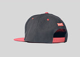 Black & Red Snapback