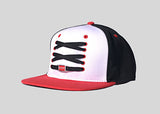 Black & Red Snapback
