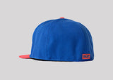 NYG Blue & Red Fitted