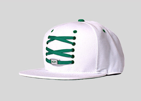 NYJ White & Green Snap Back